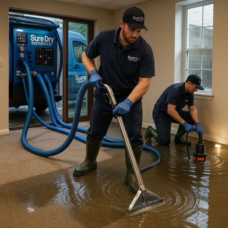 Water Extraction and Removal process in Gresham, OR